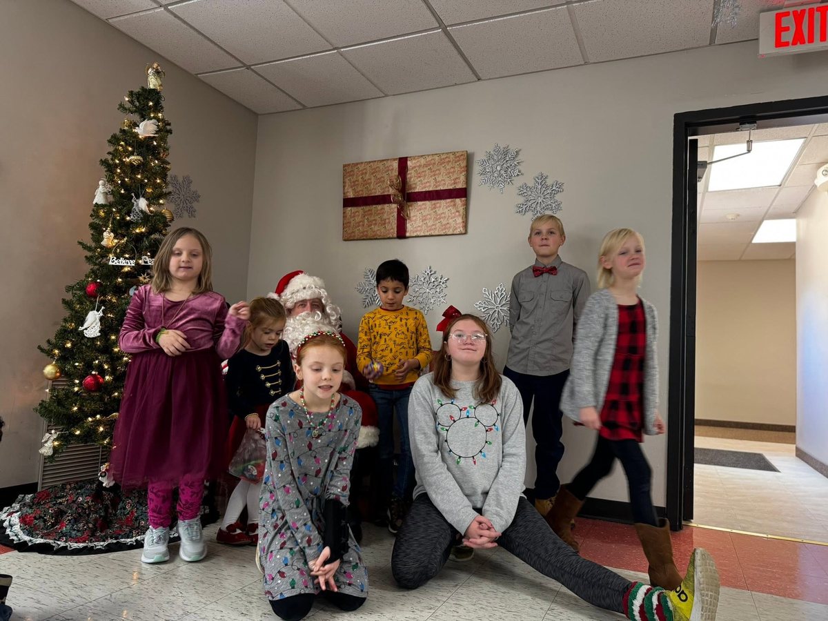Children from Kingdom Kids Church celebrating together