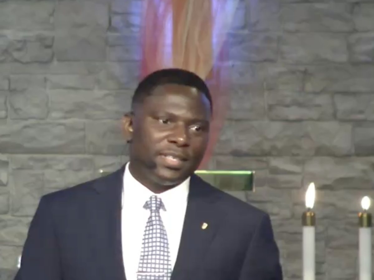 Rev. Dr. Jemiriye Fakunle, pastor of New Bethel